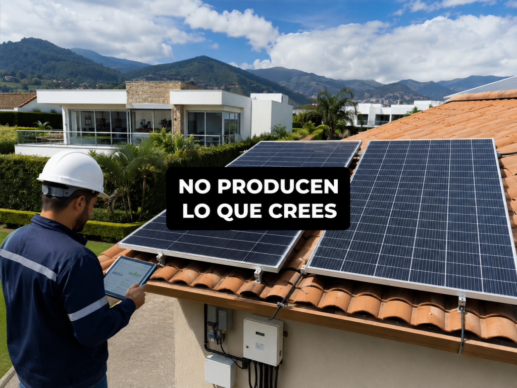Cuánta energía produce un panel solar de 500 W o 550 W